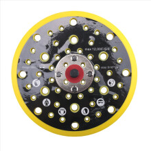 150mm 5/16 Thread 52 Hole Medium Density Random Orbital Sander Hook & Loop Backing Pad Compatible with CEROS DEROS