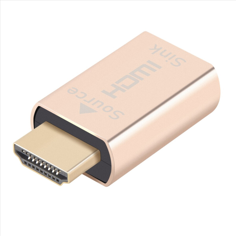 Brecantia Lock Screen Signal Holder Kvm Hdmi2.0 Virtual Adapter Edid Ddc Dummy Plug For Display Emulator Up To 3840X2160