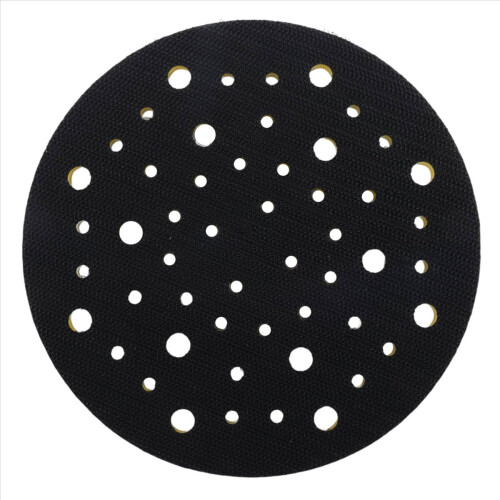 150mm 5/16 Thread 52 Hole Medium Density Random Orbital Sander Hook & Loop Backing Pad Compatible with CEROS DEROS 2