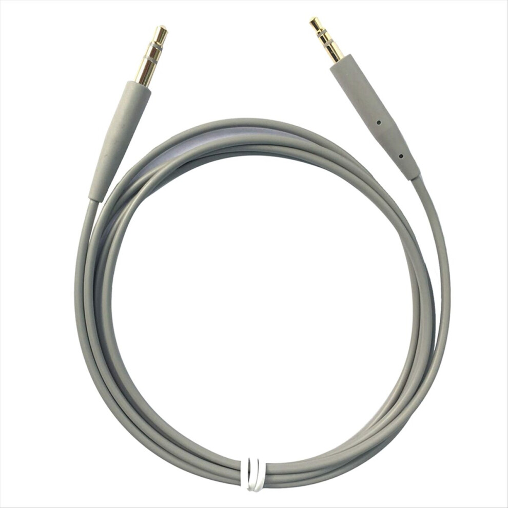 For Qc35 Headphone Cable Qc25 Ii Qc45 Soundtrue Audio 3.5 To 2.5 Portable Pair Recording Cable, Gray 4853571729070