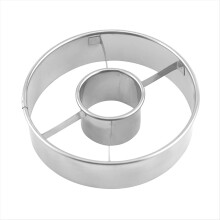 DIY Stainless Steel Donut Mold Cake Decorating Baking Tool Desserts Bread Cutter Maker Kitchen Home Supplies