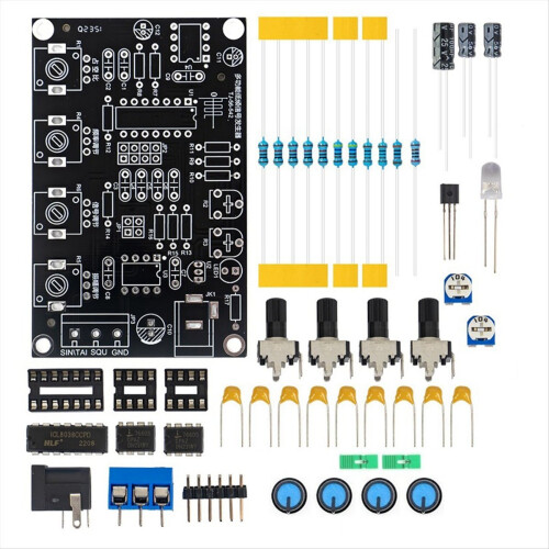 ICL8038 Function Signal Generator Module Sine Square Triangle Generators DIY Welding Practice Kit Without Case 1