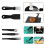 3D Printer Tools Kit Essential,3D Printing Kit,3D Accessories,Deburring Tool,Wire Cutter,Drill,Scraper 6