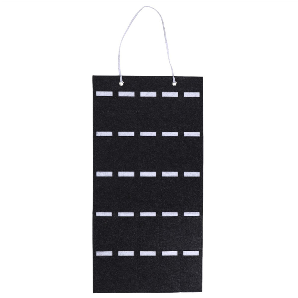 Brecantia Glasses Organizer Sunglasses Storage Hanging Bag Eyeglasses Display Show Holder Wall Mount Eyewear L