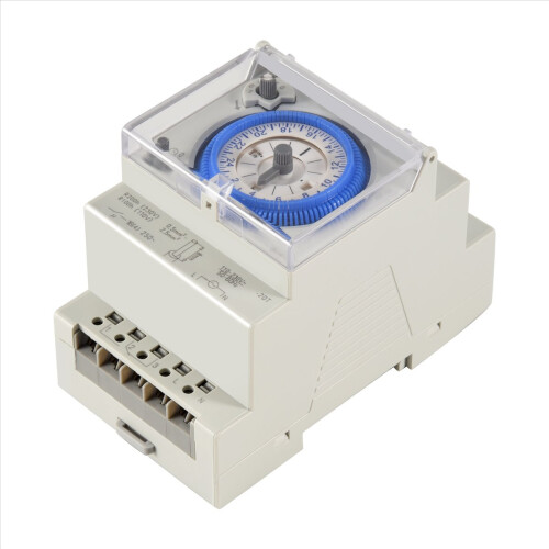 Analog Mechanical Timer Switch 110V-220V 24 hours Daily Programmable 15min Setting Time Relay SUL181D Hot 2