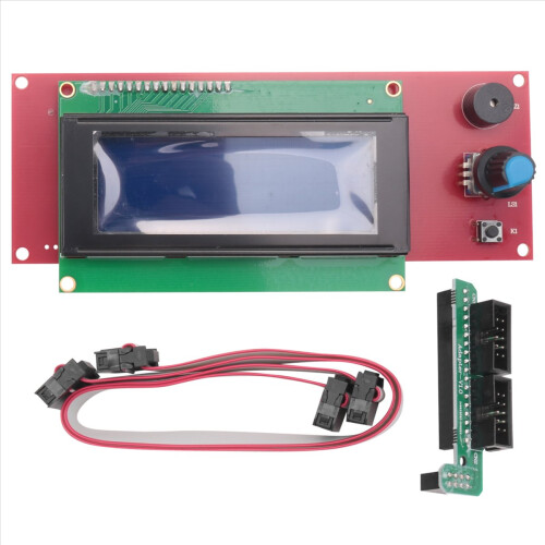 Smart Display Controller Ramps 1.4 2004 LCD with Adapter Suitable for 3D Printer RepRap 2