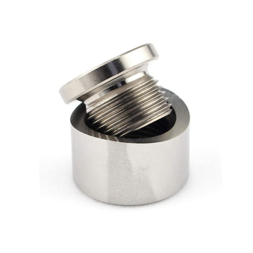 Oxygen Sensor Bung With Gasket Stainless Steels Plug Wideband Nut Fitting Weld Bungs M18x1.5 Car Accessories Silver 4853571739727