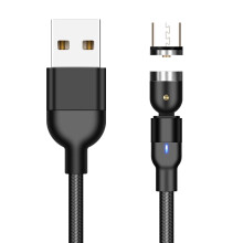 540 Magnetic Cable Micro-USB Type C Fast Charging Phone Magnet Charger for 12 11 Pro X Max 7 8 Plus