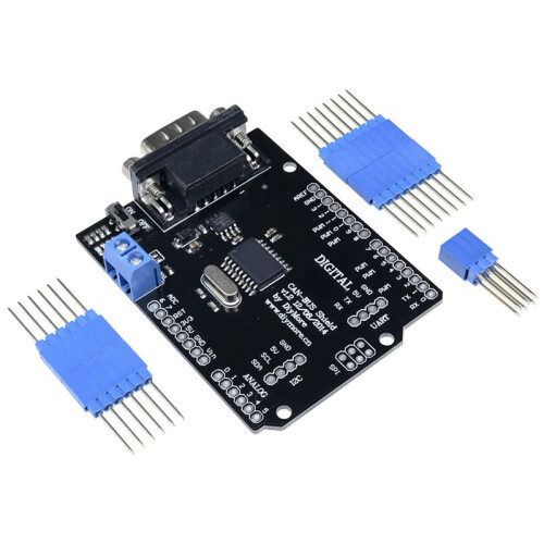 MCP2515 Can Bus Shield Board SPI Interface Connector Expansion Controller Module DC 5V-12V for Seeeduino 2