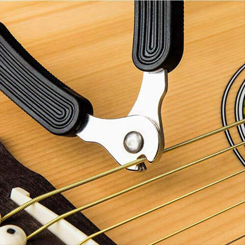 Guitar String Winder Cutter and Bridge Pin Puller 3 in 1 Tool for Repairing Restringing 2