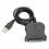 USB to 25 Pinhole Parallel Cable DB25 Interface IEEE 1284 Printer USB2.0 Hole Adapter 5