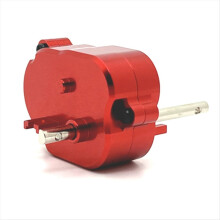 For 1/12 MN82 LC79 MN78 RC Car Upgrade Parts Transmission Assembly Metal Red