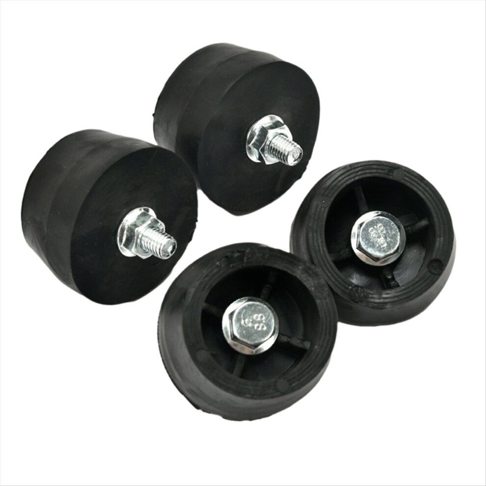 M8 Rubber Studs Shock-Absorber Anti-Vibration Isolator Mounts, Cylindrical Vibration Isolation Mount 4853571736153