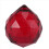 30mm Red Crystal Ball Prisms 1
