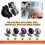 2Pack Professional Replacement Head for Skulls Pitbulls Shaver Gold PRO, Silver Diamond 4
