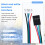 Extended NEMA 17 Stepper Motor Cable 1M Long 4 6 Pin 3D Printer 7
