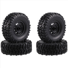 4Pcs 65mm Tire Tyres Wheel for MN D90 D99S MN-90 MN91 MN98 MN99S C14 C24 C24-1 C34 B14 B24 B36 RC Car Upgrade Parts