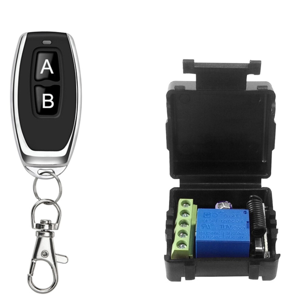 Universal Wireless Remote Control Switch Dc12v 1Ch Relay Receiver Module Transmitter 433Mhz Smart Controls 4853571740679