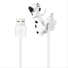 USB Cable Funny Humping Dog Charger for 13/12/11 and More, Moving Spotty Fast