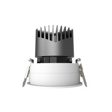 Anti-Glare LED COB Spotlight Dimmable Recessed Downlight 7W Aluminum Dining Room Office Bedroom Lighting 4000K