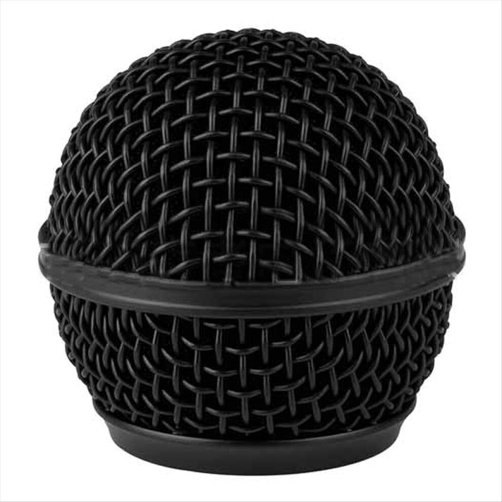 Wireless Microphone Grille Accessories Metal Head For ,Sm58s,Sm58lc & More Black 4853571746633