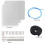Enclosure Panel Kit for Adventurer 5M AD5M 3D Printer DIY Polycarbonate PC Sheet 3mm Accessories 4