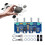 XH-A901 Tone Board Preamp Pre-Amp with Treble Volume Adjustment Pre-Amplifier Controller for Amplifier 8
