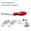 Car Windshield Locking Strip Tool Three-Port Core Sealing Installation Seal Mould 5