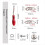 Car Windshield Locking Strip Tool Three-Port Core Sealing Installation Seal Mould 3
