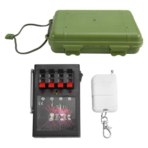 Firework Firing System 4CH Smart Wireless Remote Safety Igniter Electronic Wire for Stage Wedding 1