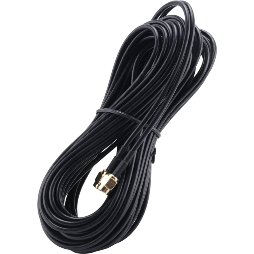 10M Sma Male To M-M Connector Coaxial Pigtail Rg174 Extension Cable Gold 4853571753822