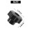 M10 10mm Dia Thread Black Plastic Star Head Clamping Knob Grip 7