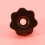 M10 10mm Dia Thread Black Plastic Star Head Clamping Knob Grip 9