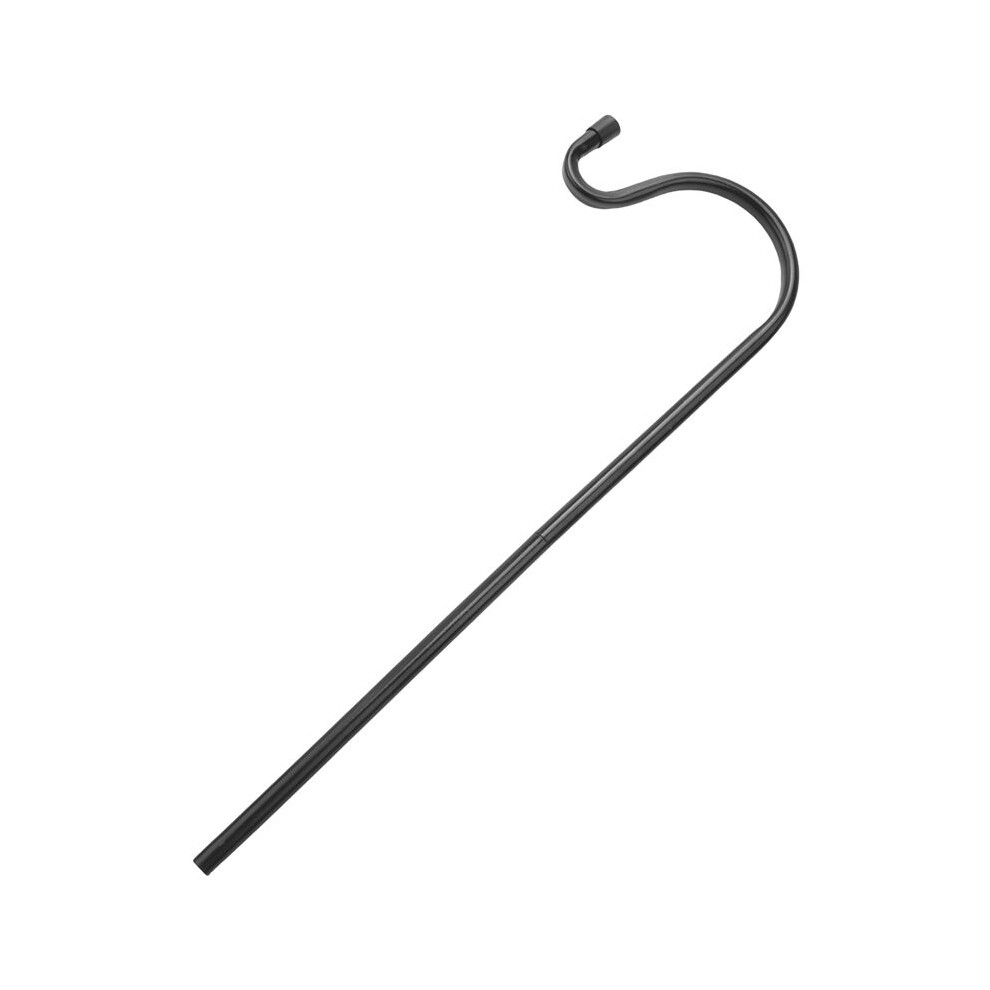Brecantia Shepherd Hooks Rust Resistant Garden Stake Outdoor Metal Plant Stand Hanger Bird Feeder Pole 80.5X10x1cm