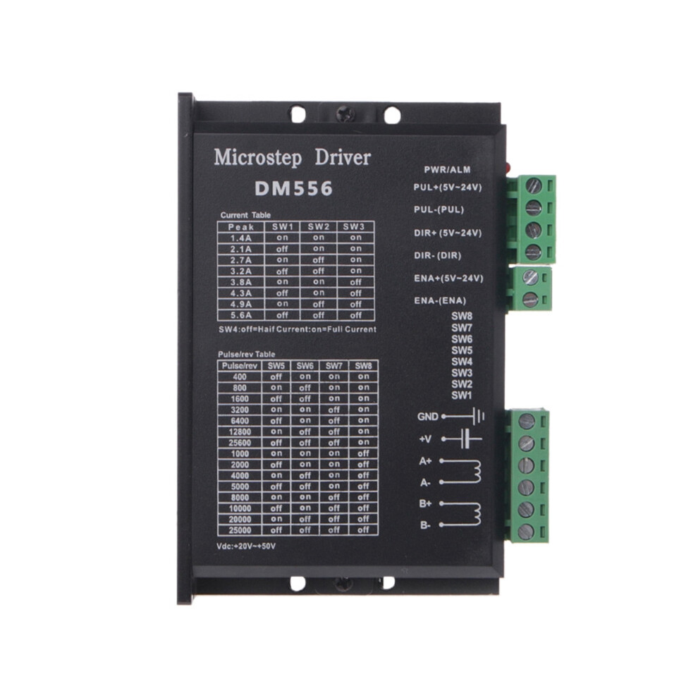 Digital Stepper Driver, Dm556 Motor Driver Is Suitable For Nema 23, 24 And Nema34 Motors 4853571751460
