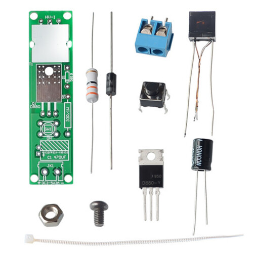 DC3-5V DIY Kit High Voltage Generator Arc Igniter Lighter for Electronic Production Suite 1