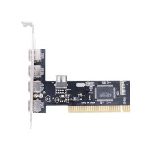 5 Ports PCI to USB 2.0 Expansion Card Adapter 480Mbps Driver-Free for Desktop Computer