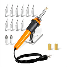 Hot Knife Plastic Cutter Tool Electric WoodBurning Kit for Wood Burning Tool-Cutter Woodburning Tools US Plug