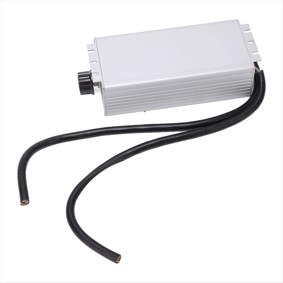 Motor Speed Controller, 2.2Kw 3 Phase Aluminum Alloy 380V Variable Electronic Regulator For Purification Fan 4853571757530