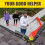 Gutter Cleaning Tools, Mini Rake, Rotatable Handle, Tools From the Ground, Great for Roofs, Gutters 10