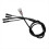 Controller Cable for / Pro Electric Scooter Dashboard Connector Motor Power Cord Data Line Parts 4