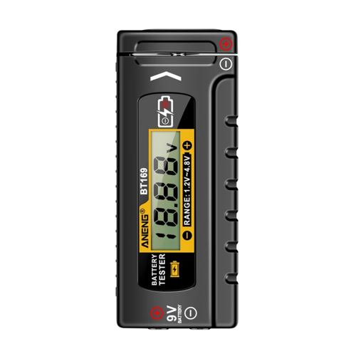 BT169 Universal Battery Tester LCD Indicator Gauge Checker 9V 1.5V Button Cell Test Household Analyzer Meter Tools 1