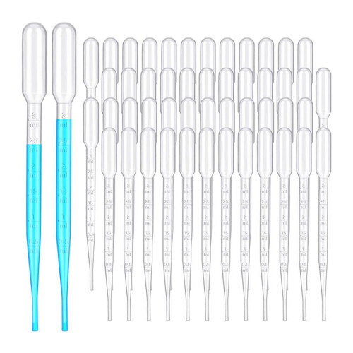 1000 Pcs 3Ml Plastic Transfer Pipettes Disposable Graduated for Scientific Experiment 1