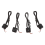 4 Pcs Momentary Switch Push Button ON Off 12V 24V Mount Mini 4