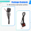 4 Pcs Momentary Switch Push Button ON Off 12V 24V Mount Mini 8