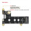 X1001 M.2 NVMe SSD Shield PCIe Peripheral Board Compatible with for 5 6
