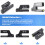 Handheld Metal Voltage Detector, Cable Pipe Wire Detection, Pipeline Wiring Detector -75 5