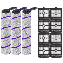 For S20 Pro, X-Clean 10 Vacuum Mop Accessories Roller Brush Filter Replacement Parts