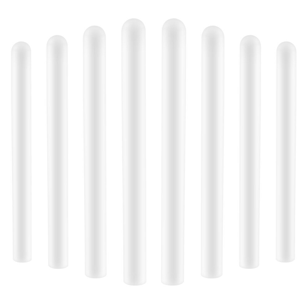 8 Pcs Diatomite Moisture Absorbing Stick Water Absorption Rod Drying Diatomaceous Earth Desiccant For Laundry Home White Brecantia