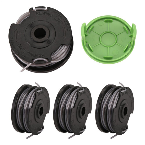 Weed Eater Dual Line String Trimmer Replacement Spool for Greenworks 2900719,20Ft 0.065Inch (4 + 1 Cap) 1